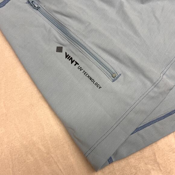 Anetik Ultralight Outdoor Hoodie Mens XL Light Blue UPF 30+ Performance Hiking - Picture 6 of 9